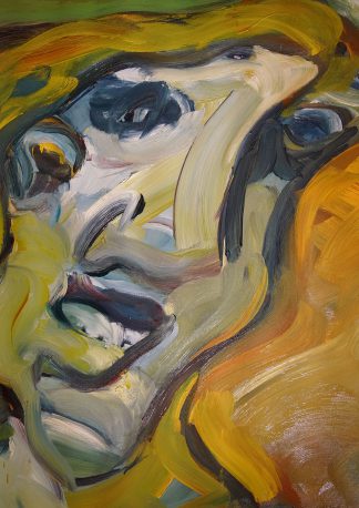 Head, oil-painting on canvas, best of artworks